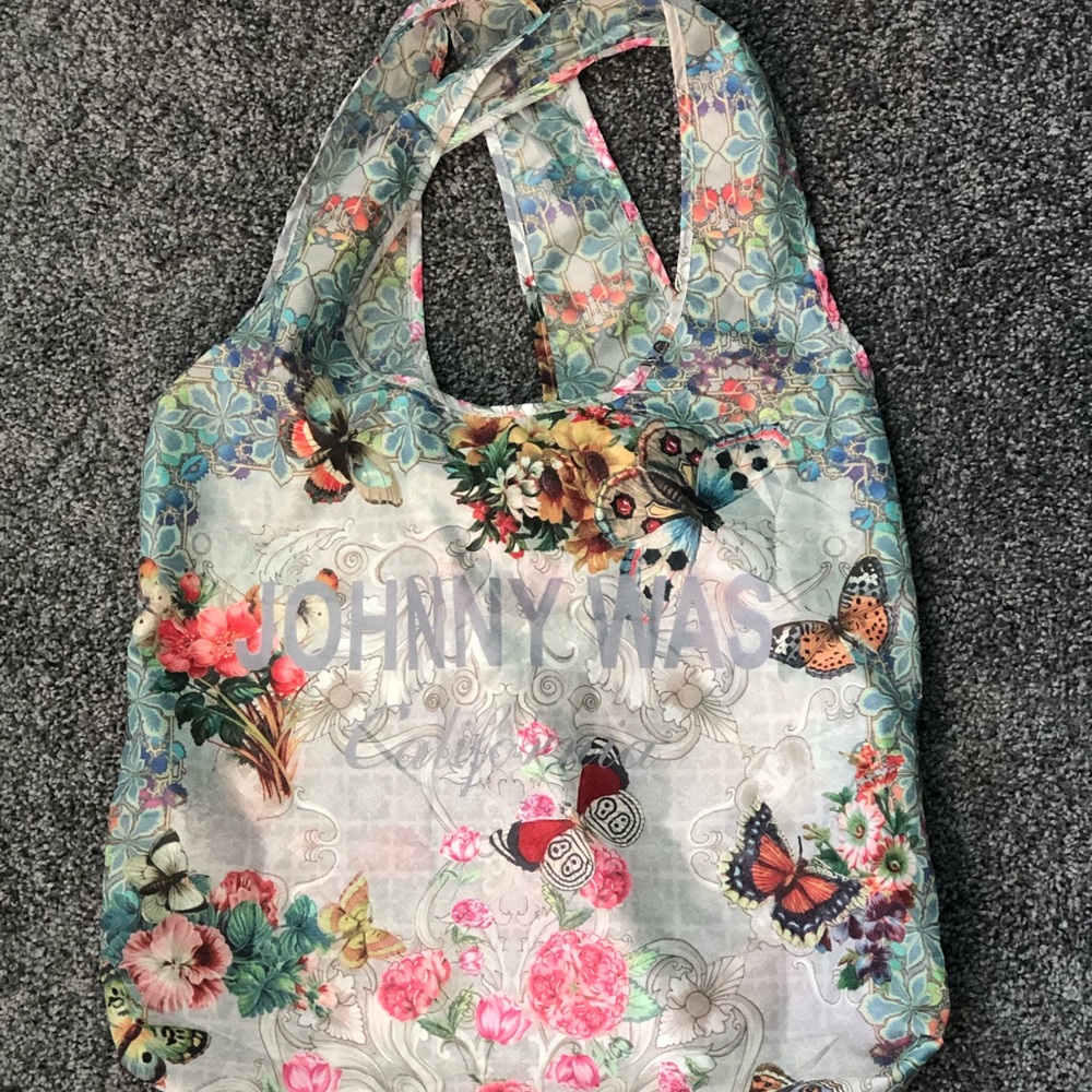 johnny was silk tote